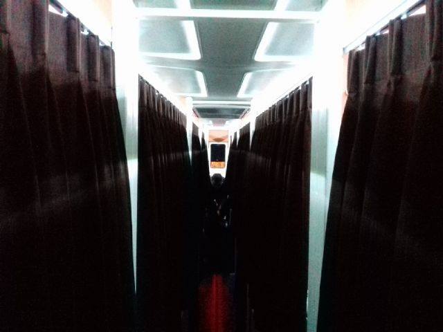 Bus Sleeper Pertama di indonesia yang kabinnya serasa di hotel
