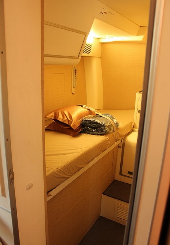 Ruang rahasia di Airbus A380 untuk beristirahat pilot terlihat sangat nyaman!