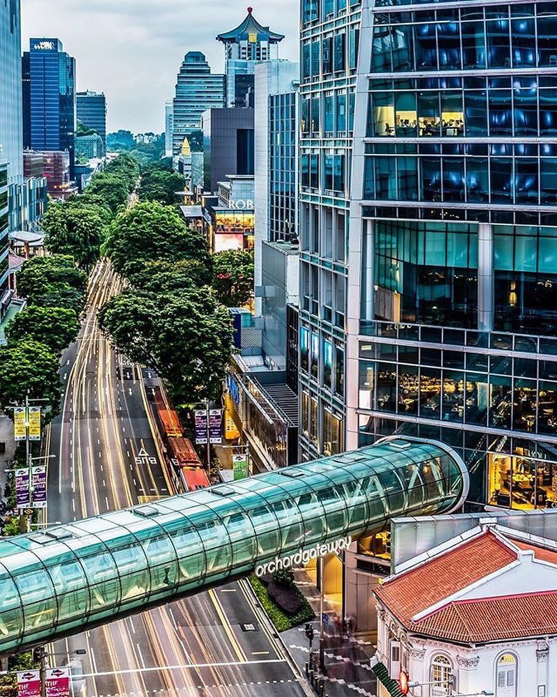 Orchard Road, salah satu destinasi wisata gratis di Singapura yang harus dikunjungi!