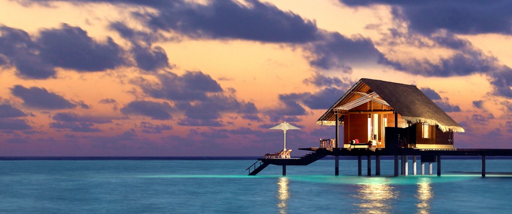 Senja di Maldives itu keceh sekali!