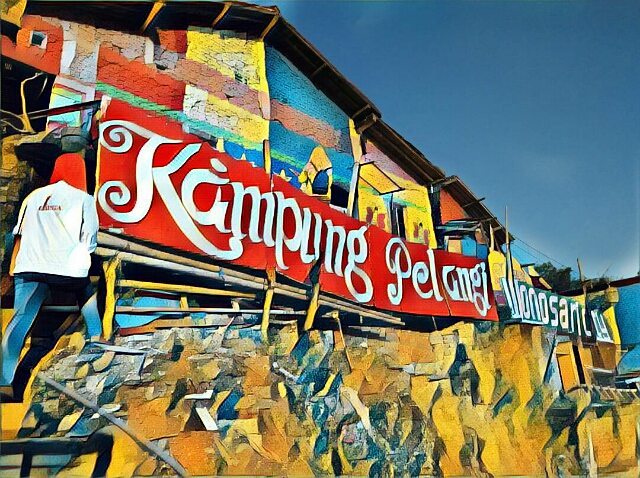 Sebelum menjadi hits, namanya adalah Kampung Wonosari by IG @_farid_3