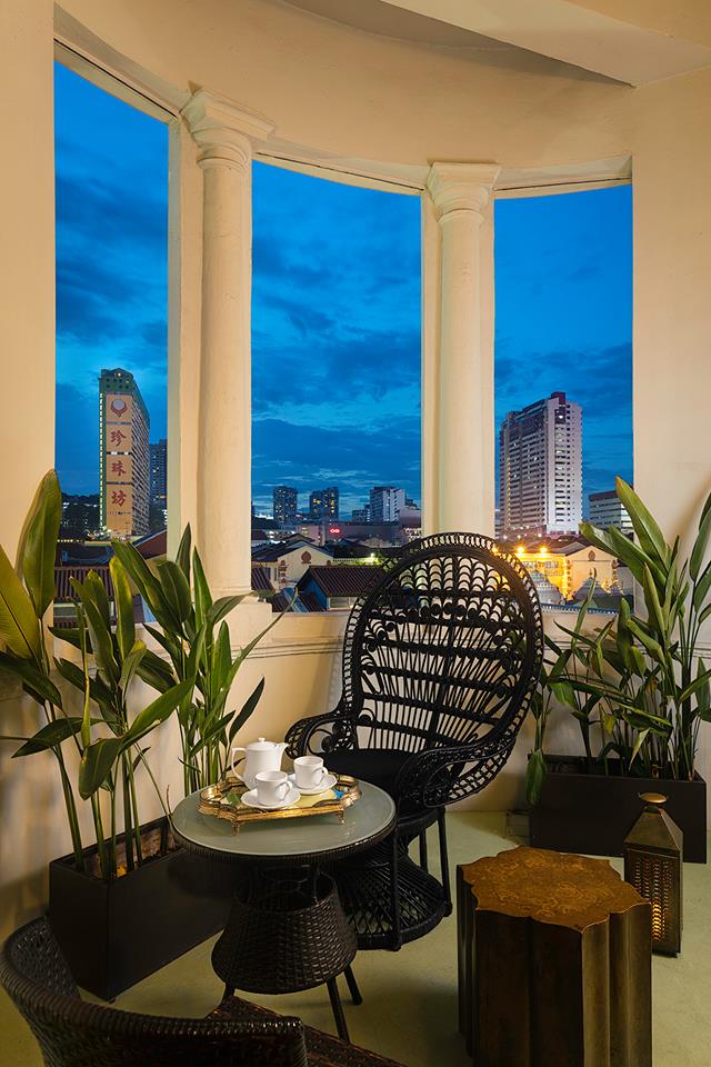 Balkon kamar tipe Chamber