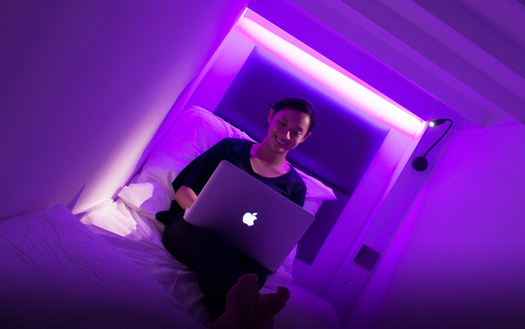 Meskipun berupa hotel kapsul, Wink Hostel ini nyaman untuk tempat beristirahat setelah menjelajah Singapura seharian