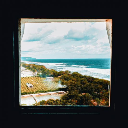 Pemandangan dari dalam Mercusuar Pantai Pandansari. via @pipit1992