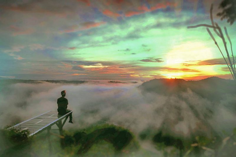 Sunrise di Tebing Watu Mabur juga oke punya loh! via @suryojdb