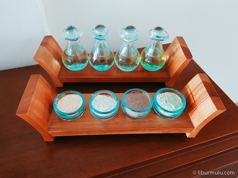 Aroma terapi untuk SPA di Review Sun Island Hotel & Spa Kuta Bali