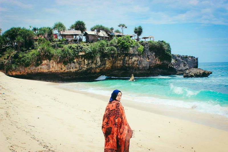 Di Pantai Watu Kodok Gunungkidul ini kamu bisa berburu banyak foto bagus! via @jogja.istimewa