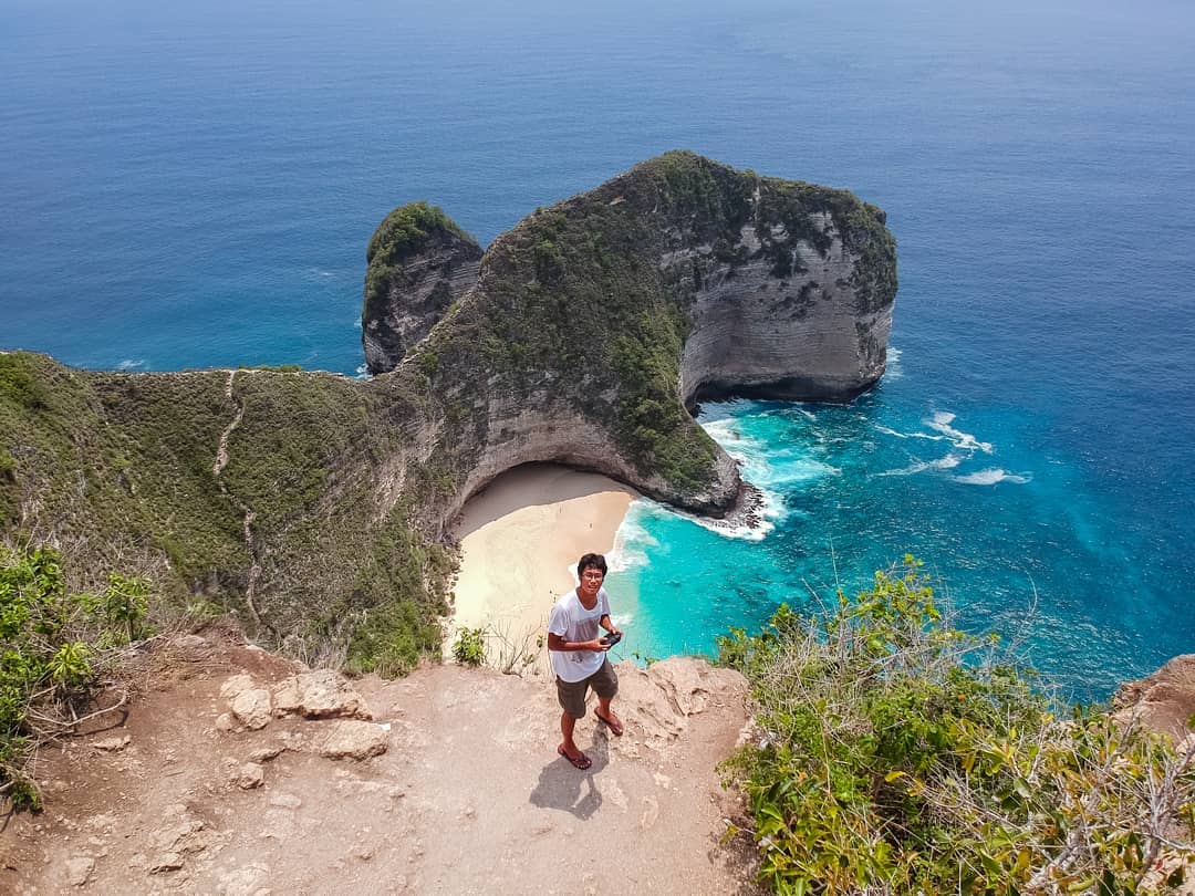 Pantai Kelingking Beach, Pantai Nusa Penida Terpopuler! [ Wisata Nusa Penida ]